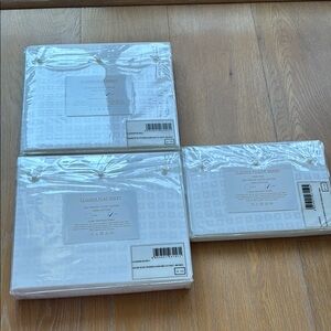 Frette 1860 Claudia White Sheet Set